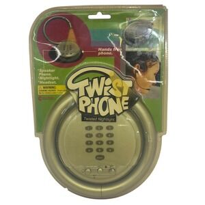 VTG Twist Phone Hands-Free Speaker Phone with Nightlight – New in Package
